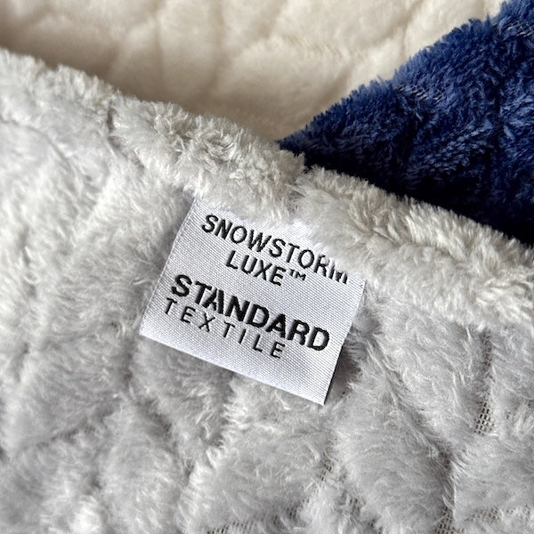 Luxuriously Soft SnowStorm Luxe Herringbone Fleece Throw Blankets by Standard Textile | GuestOutfitters.com