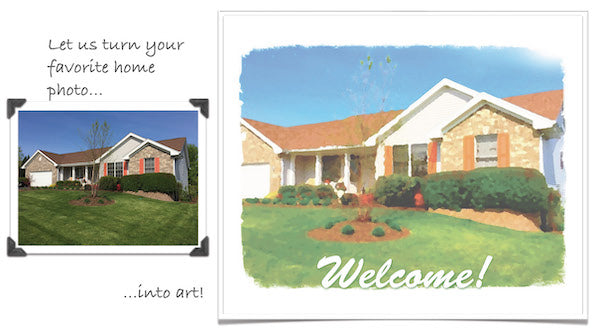 Custom Photo to Art Notecards | GuestOutfitters.com